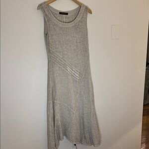 Linen Sleeveless Dress